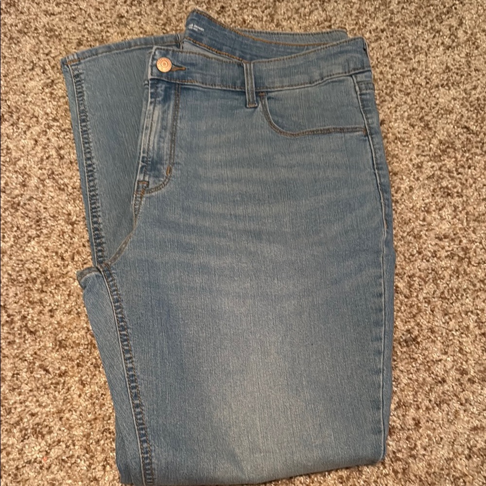 Old Navy Light Blue Super Skinny Jeans